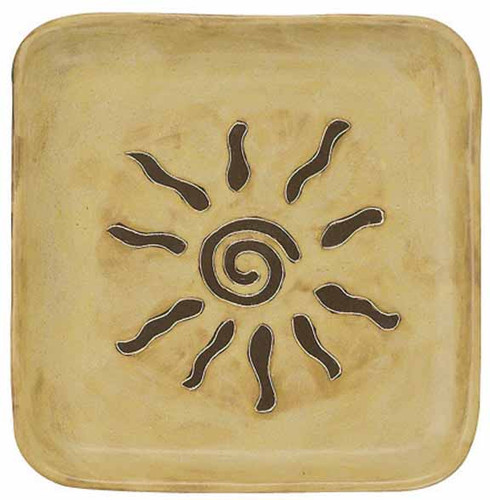 Mara Square Plate 8" - Southwest