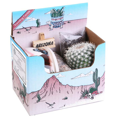 DESSERT CDセット Cactus Travel Kit - 3 inch - Arizona Gifts