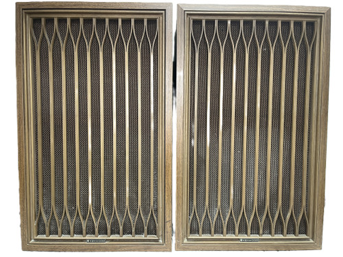 Vtg Kenwood KL-555D Set of 2 Speakers Japan MCM