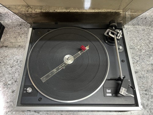 Vtg Dual 502 Belt Drive Turntable w/ Accessory