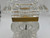 Vtg Lalique Crystal Paquerettes Pair of Daisy Candle Holders