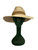 NWT GIGI PIP Straw Sun Hat w/ Suede Band