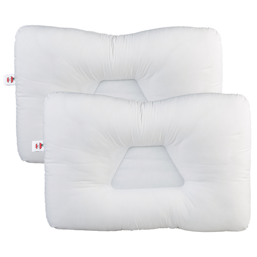 Tri-Core Cervical Support Pillow Full Size, Firm Support - 2 Pack