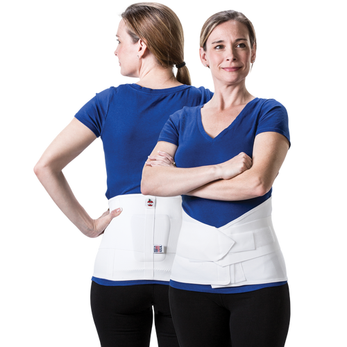 Triple Action Elastic Back Support with Pad
