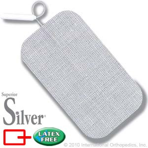 Superior Starburst Electrodes / 2"x3.5" Rectangle with Aloe