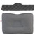 Tri-Core Cervical Support Pillow, Gray & MicroBeads Moist Heat Therapy Pack, Gray - Bundle