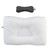 Tri-Core Cervical Pillow - White & MicroBeads Dry Eye Compress Moist Heat Pack Bundle
