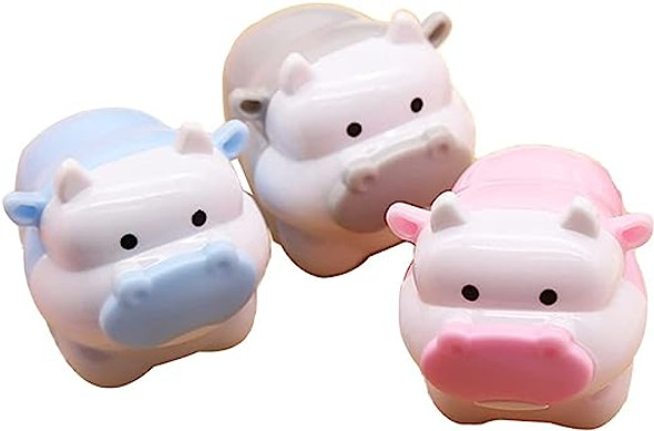 1Pc Cute Cattle Design Sharpener Cow Ox Kawaii Pencils Sharpeners Girls Gifts