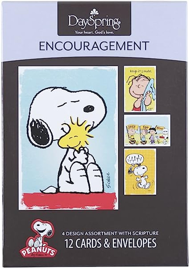 DaySpring Peanuts - Encouragement Inspirational Boxed Cards