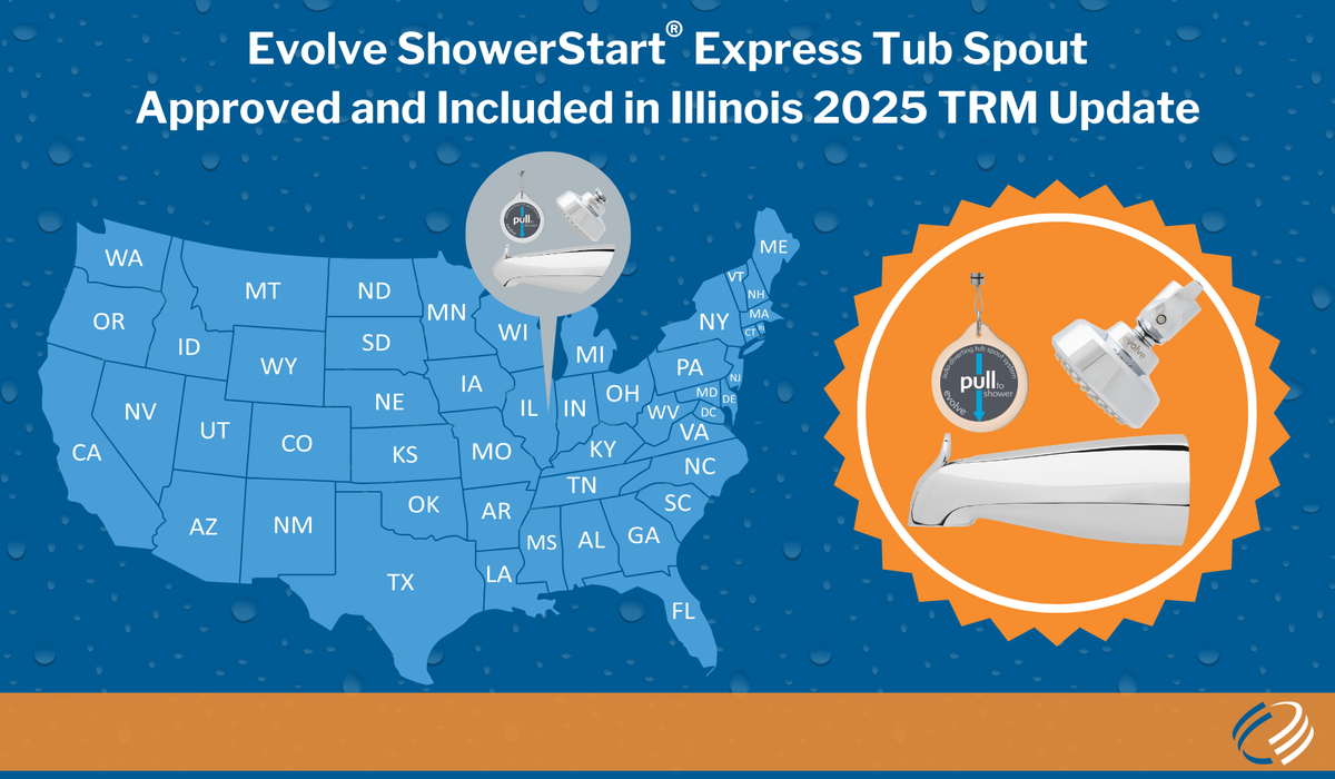  Illinois TRM Updates: What You Need to Know About Auto-Diverting Tub Spouts 