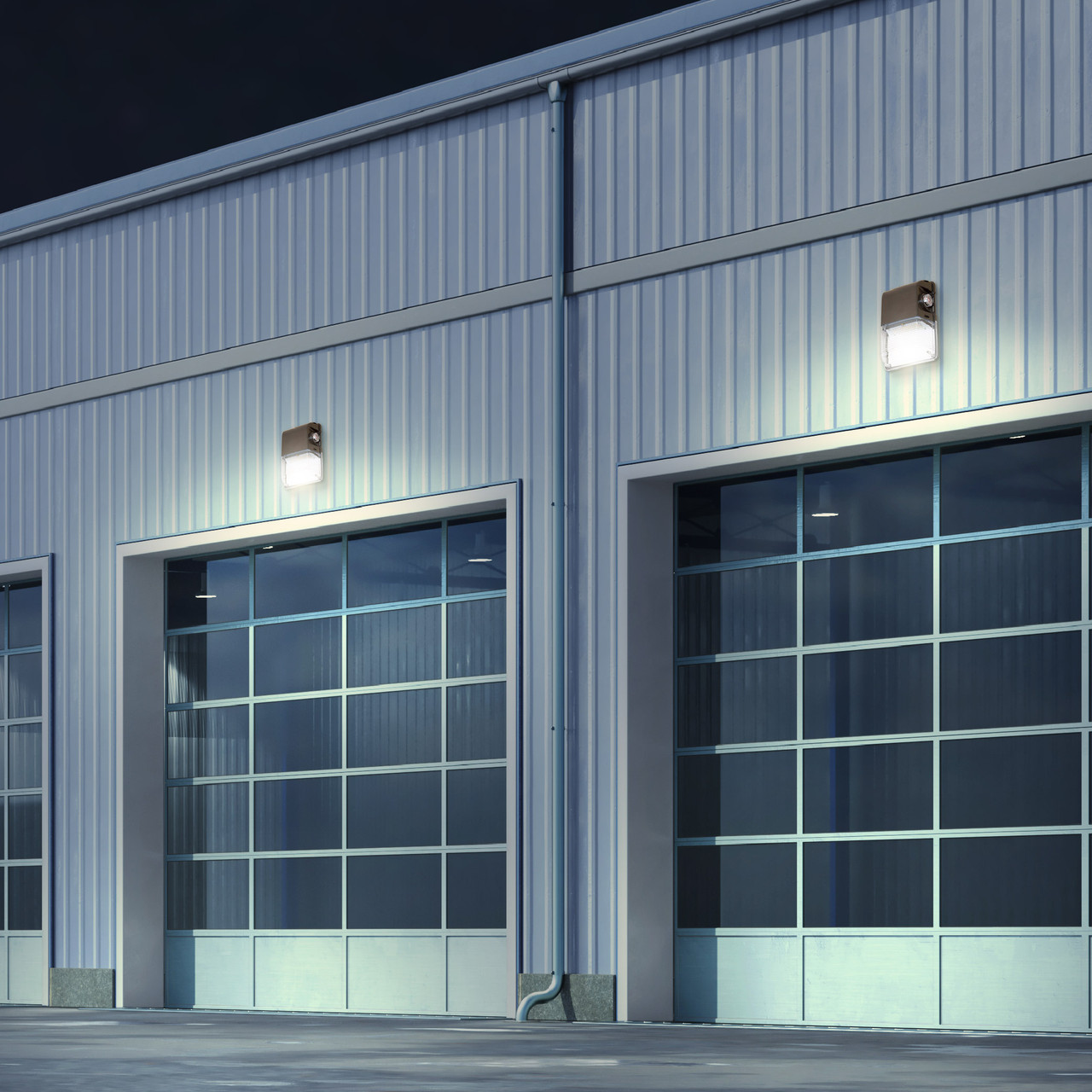 Commercial LED Outdoor Lighting | Adjustable Mini Wall Pack | AM