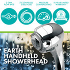  Handheld Chrome Shower Head - 2.0 GPM 