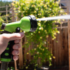  Seven-Spray Garden Hose Nozzle (Green) 