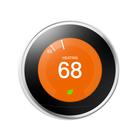  Google Nest Learning Thermostat, Polished Steel 