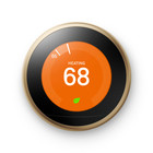  Google Nest Brass Learning Thermostat 