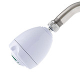  1.25 GPM Niagara Earth White Shower Head 