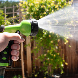  Seven-Spray Garden Hose Nozzle (Green) 