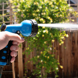  Seven-Spray Garden Hose Nozzle (Blue) 