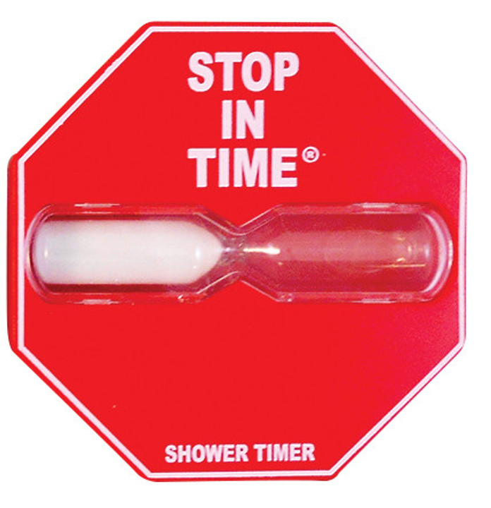 Stop In Time® Shower Timer (Red)