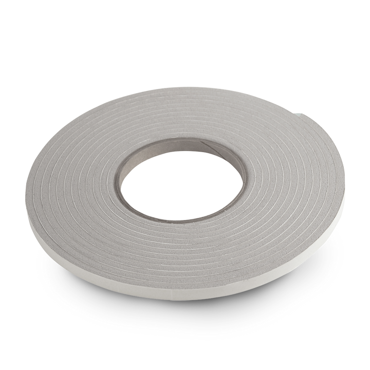  White Closed-Cell Foam Tape - 3/8" x 1/4" 