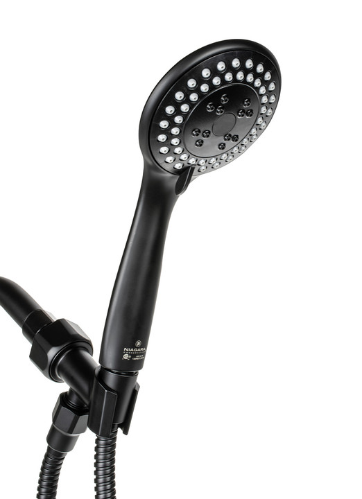 1.5 GPM Matte Black Shower Head With Handheld