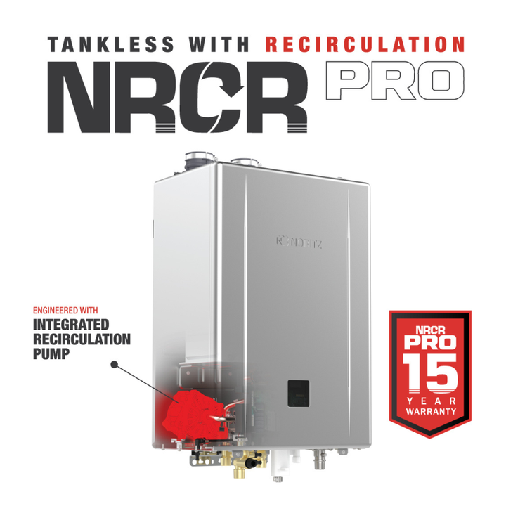 199K BTU 11.1 gpm 0.98 UEF Tankless Water Heater w/ Recirculation Pump