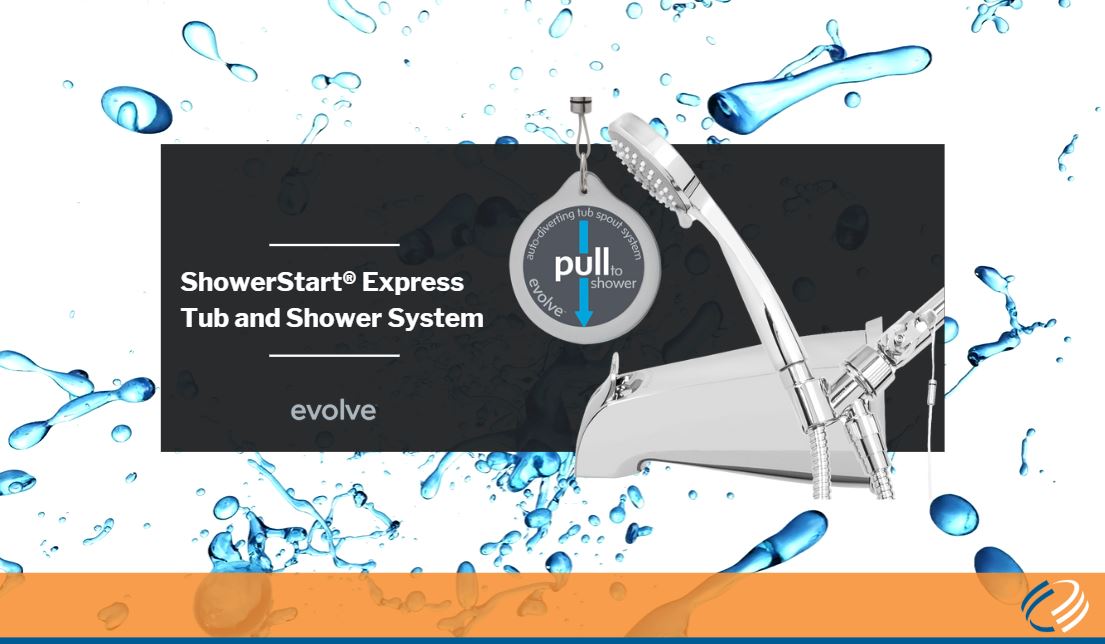 Maximize Savings with Evolve's ShowerStart® Express Tub and Shower System