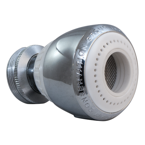 Swivel Faucet Aerator Dual Spray AM Conservation