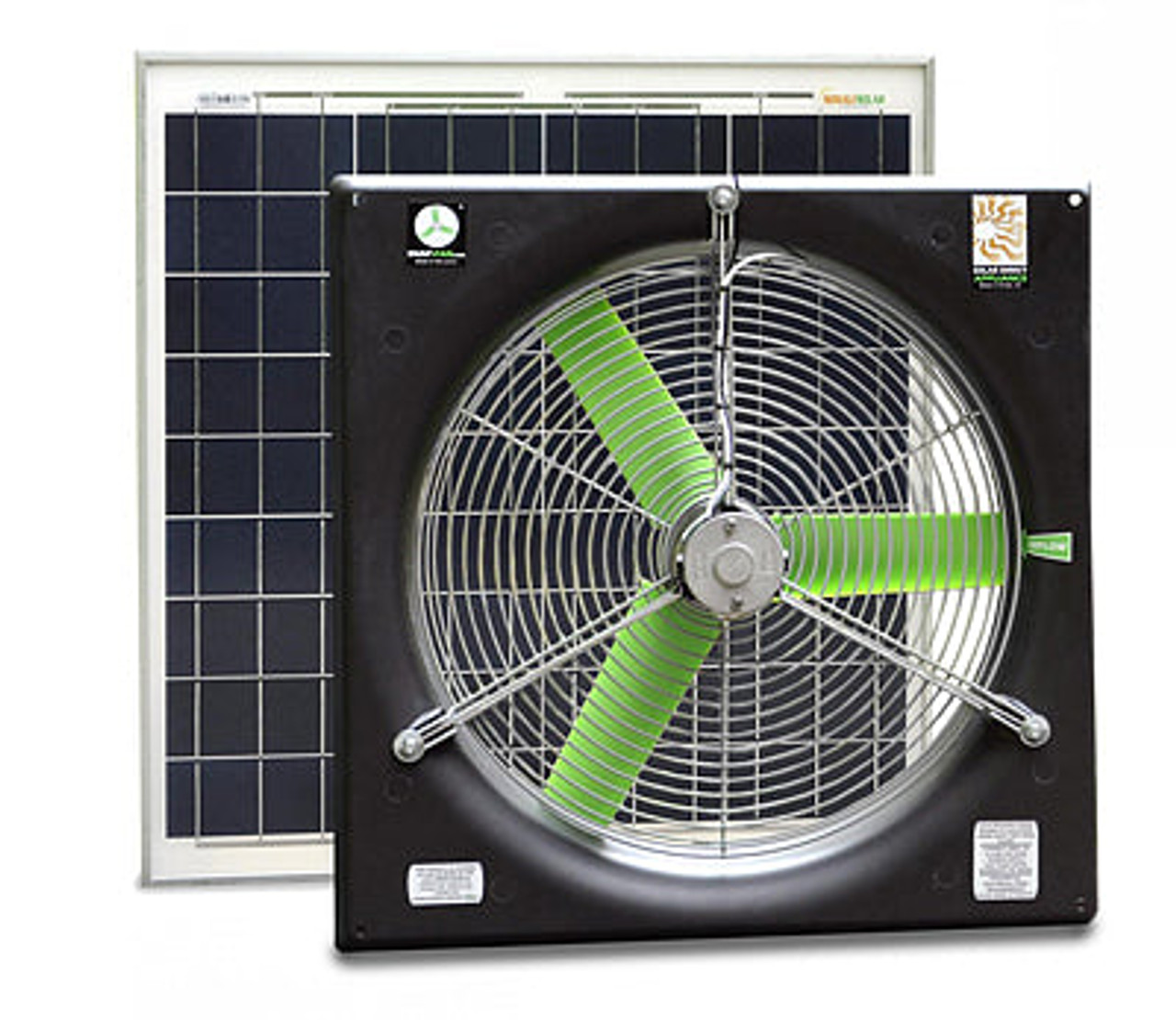Solar ventilation kit KCVR with pipe fan