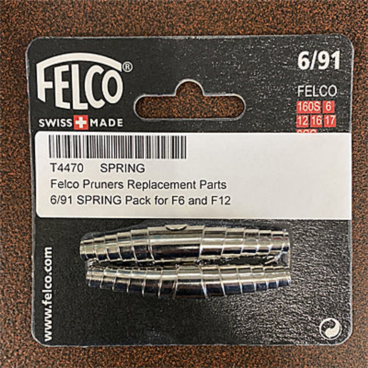 Felco 6/91 Replacement Spring 2-Pack