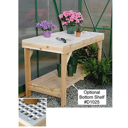 Charley's Cedar Grid-Top Bench Kit