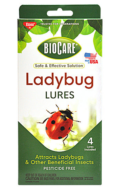 Ladybug Lures, 4 pak