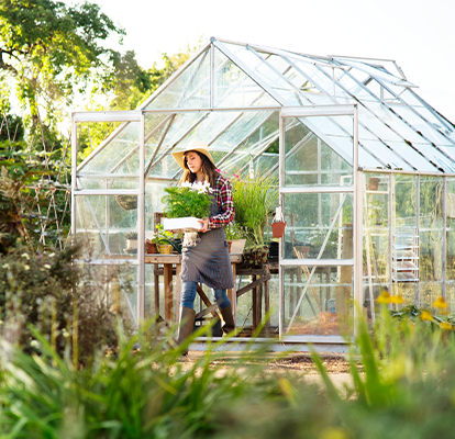 Double Side Greenhouse Vents - BC Greenhouses