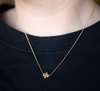 Faith Over Fear Cross Necklace