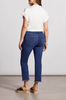 Audrey Pull On Straight Crop Fray Jean 