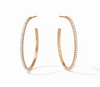 Julie Vos CZ Hoop Earrings