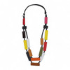 Multicolor Lottie Leather Necklace Sylca