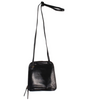 Genuine black leather Lilly crossbody handbag from Latico Leathers