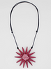 Magenta Amaya Flower Statement Necklace