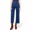 Patch Pocket Wide Leg Jean Charlie B