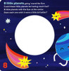 8 Little Planets Board Book Page Closeup