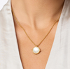 Julie Vos Black Honeybee Necklace
