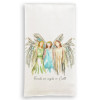 Celestial Angels with Friends Quote Towel