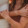 Mother / Daughter Hair Tie Bracelet Set