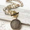 Coin Toggle Necklace