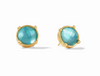 Honey Stud - Iridescent Bahamian Blue