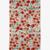 Geometry Red Poppy Power Floral Tea Towel