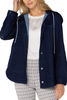 Charli B Hooded Shirt Jacket