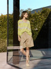 Stripe Drawstring Sweater - Final Sale