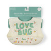 Love Bug Silicone Bucket Bib Jujube